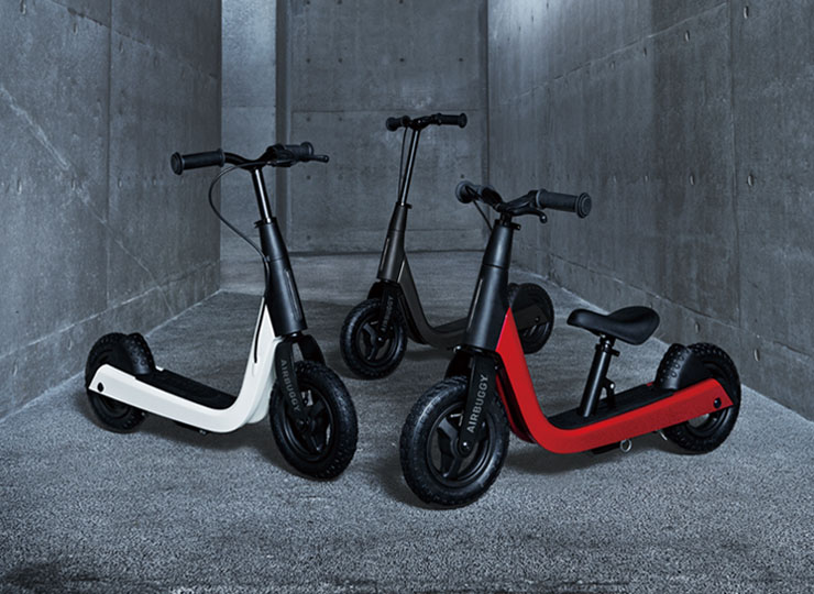 AIRBUGGY KICK & SCOOT（エアバギー キックアンドスクート） デビュー