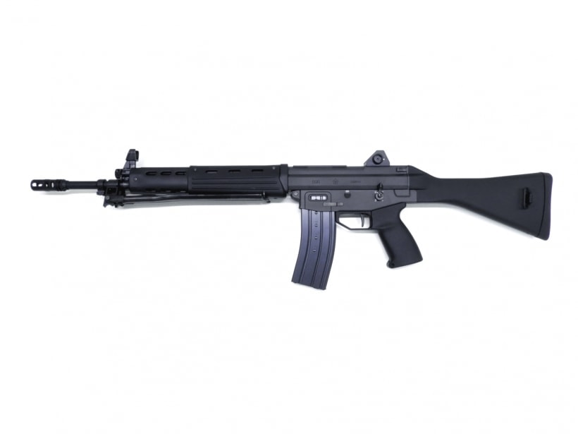 ジャンク！アルミノズル付き89式小銃、東京マルイガスガン ジャンク