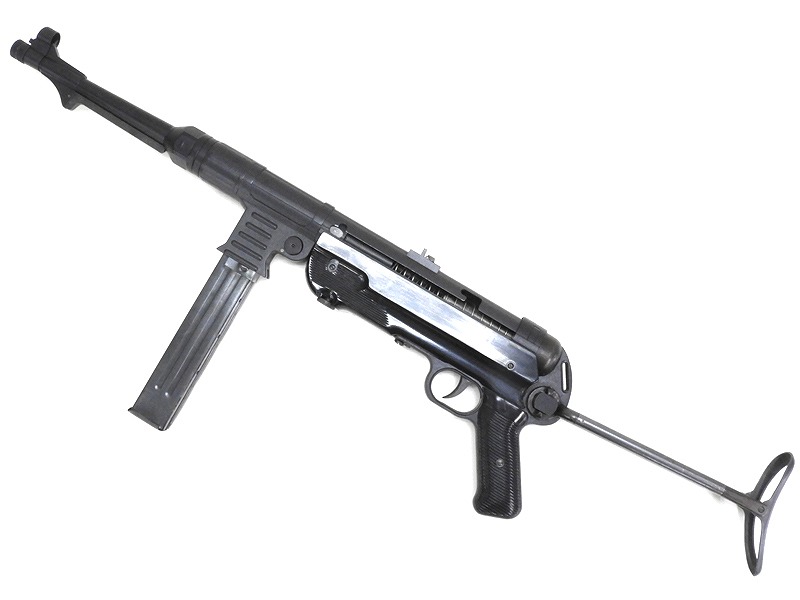 マルシン] MP40 シュマイザー SMG 金属モデル ボルトハンドル折れ (訳