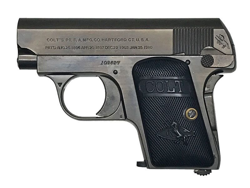 コクサイ] コルト ポケット.25オート ブローバックモデルガン ブラック