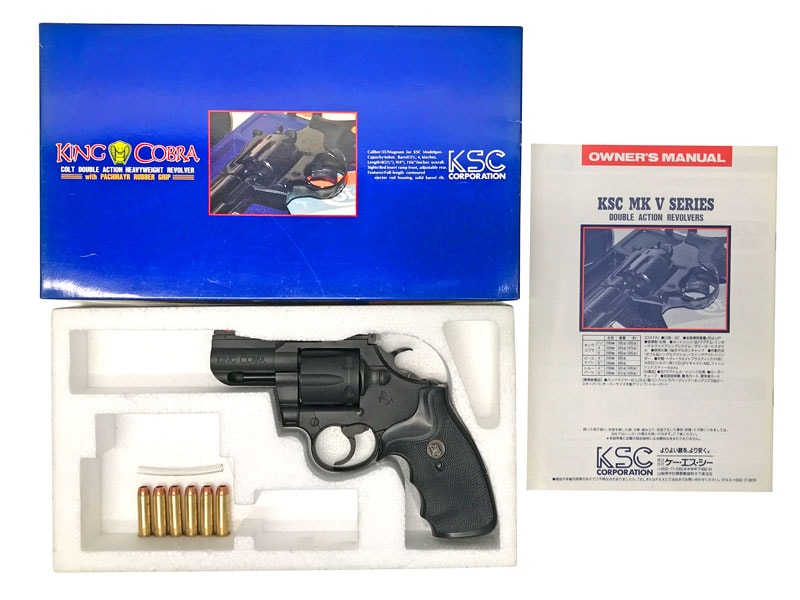 KSC] コルト キングコブラ 357マグナム 2.5インチ ブラック HW 発火