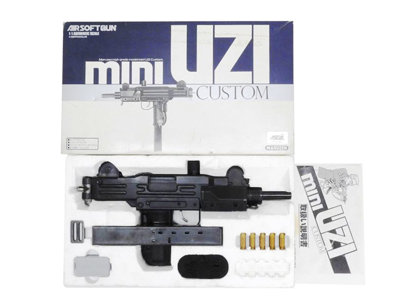 マルゼン mini UZI CUSTOM ウッドストック エアコッキング マルゼン