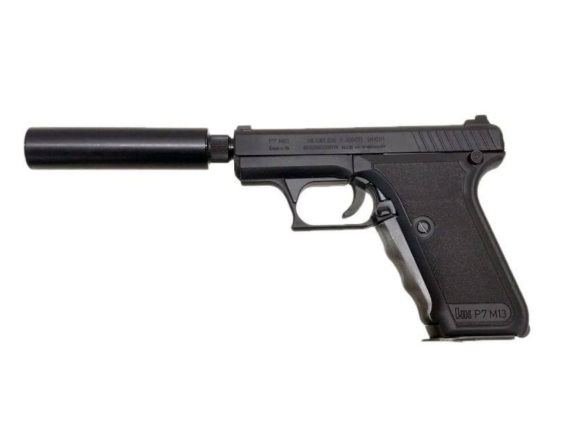 MGC] H&K P7M13 / サイレンサー付カスタム ガスブローバック (中古)の