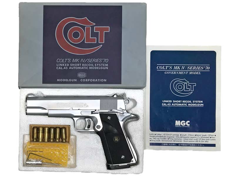 MGC/MCW] ホーグ・ナショナルマッチ シルバーメッキ ABS 発火モデル