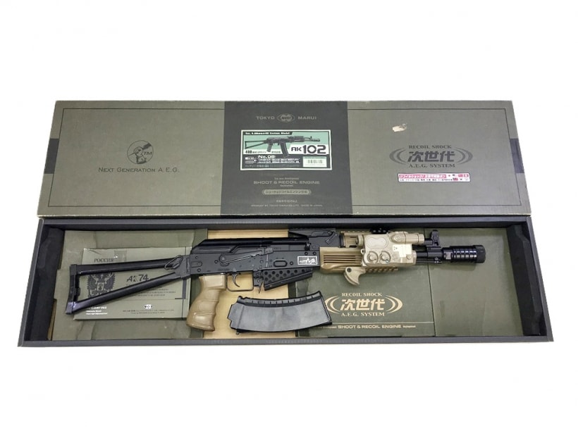 東京マルイ] AK102 次世代電動ガン ハイレスポンス+精密カスタム (中古