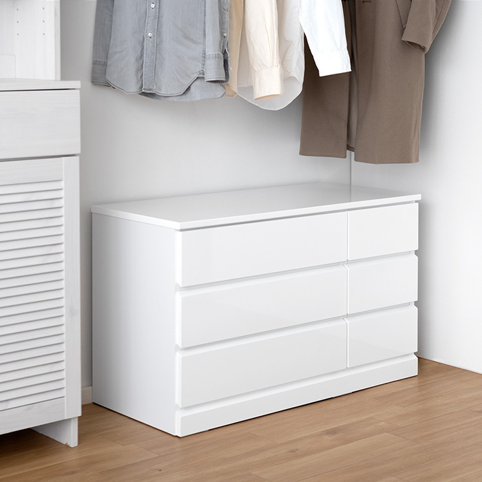 SHINE SLIM Chest〔シャイン スリムチェスト〕 5段タイプ | 家具