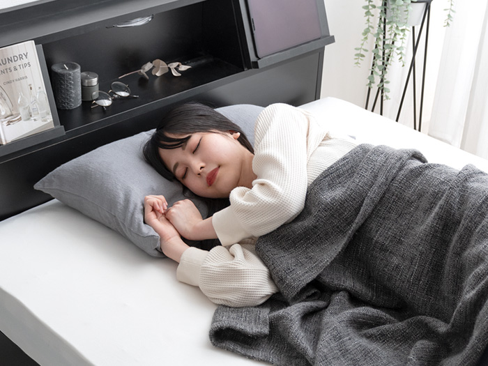 ベッドフレーム FLAP(フラップ) フレーム単体販売 セミダブルサイズ