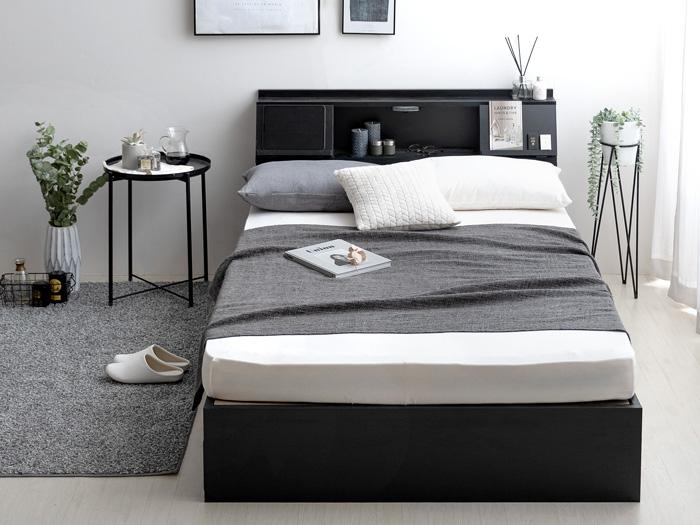 ベッドフレーム FLAP(フラップ) フレーム単体販売 セミダブルサイズ