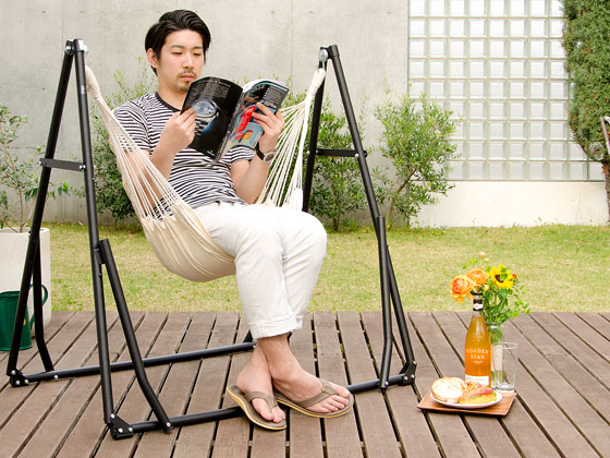 2way自立式ポータブルハンモック | 家具・インテリア通販 【公式