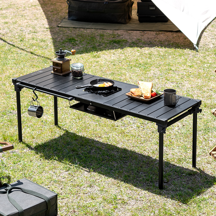 テーブル単体】コンロが1つ置けるマルチテーブル | 家具・インテリア