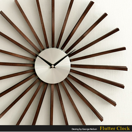 掛け時計 Flutter Clock 〔フラッタークロック〕 | 家具・インテリア