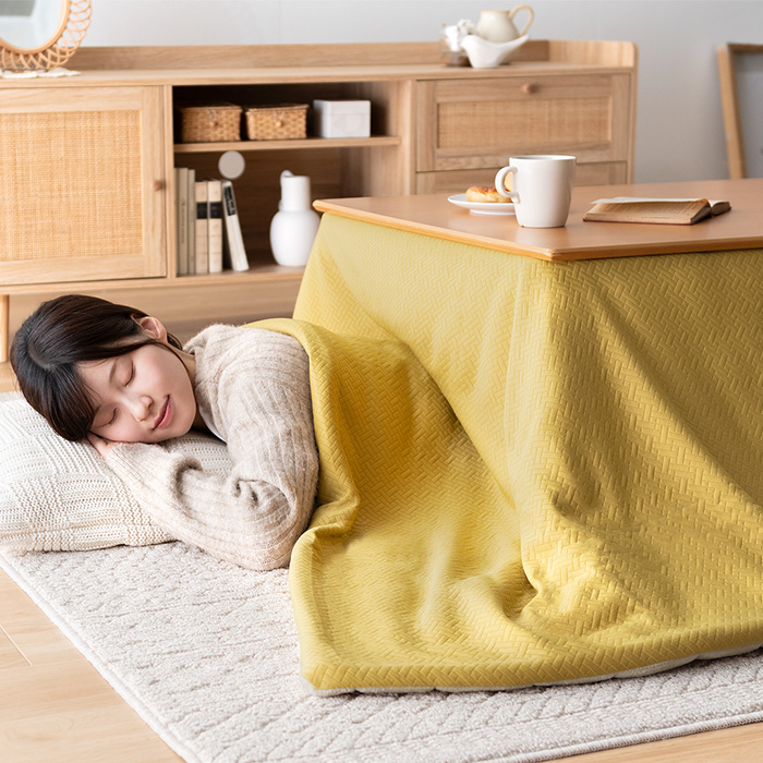 薄掛けこたつ布団make(メイク)正方形 190x190cm | 家具・インテリア