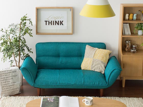 2人掛けソファ リクライニング14段階 ポケットコイル Solano | 家具