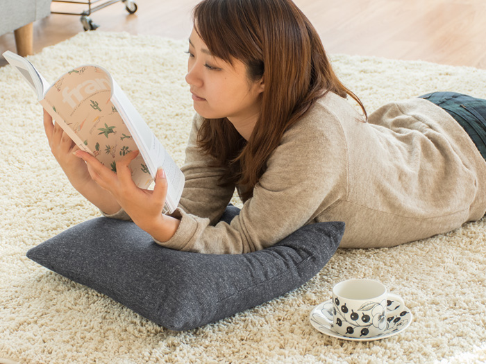 ふかふかクッション MOMO(モモ) 45x45cm 正方形タイプ | 家具