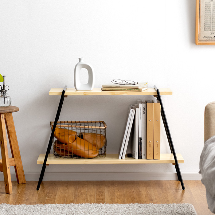 アイアンレッグオープンラック Travis(トラヴィス) 2段タイプ | 家具