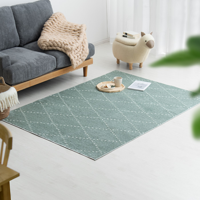 130×185/長方形] 日本製短毛シャギーラグ PONT(ポント) | 家具