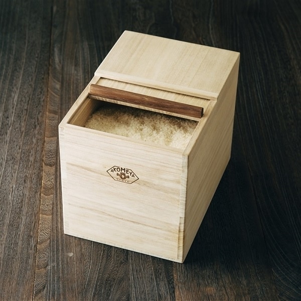 AKOMEYA TOKYO/ 増田桐箱店 スライド米びつ 5kg(5kg ナチュラル): 台所