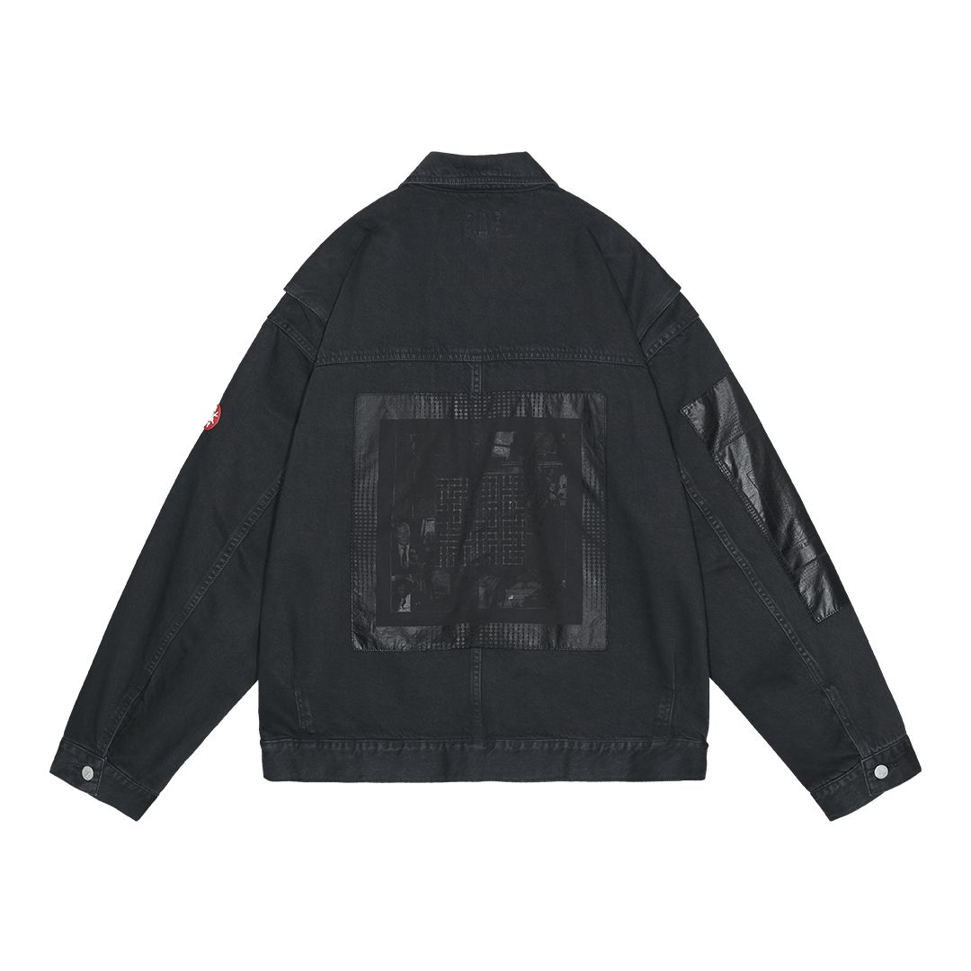 C.E - Overdye VH EX DNA Denim Jacket Black | ALTERFATE