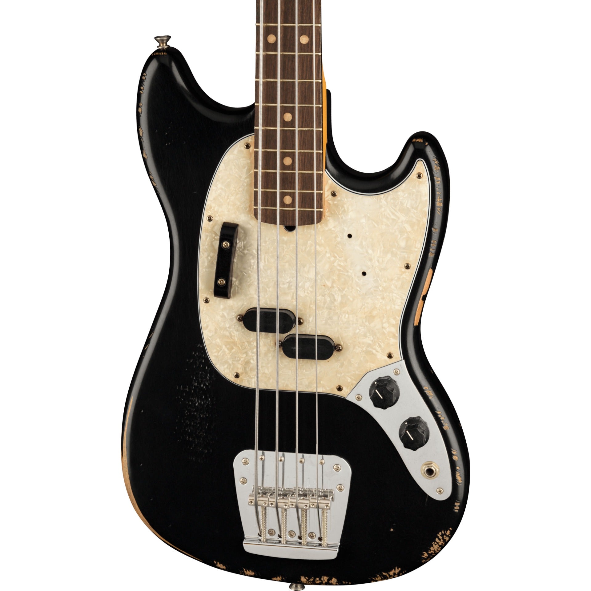 Fender JMJ Road Worn Mustang Bass in Black – Alto Music