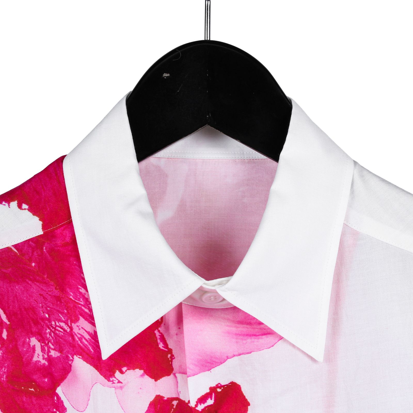 yohji yamamoto - pour homme | ピンク花柄BIGB / プリントシャツ