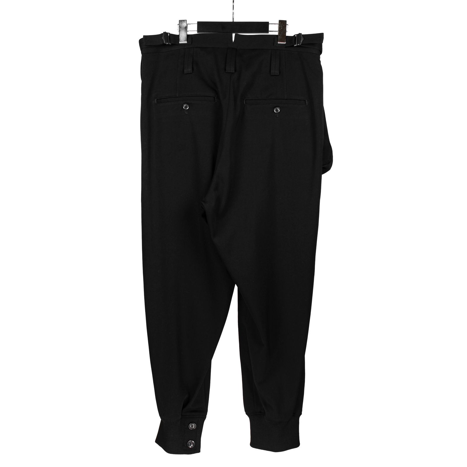 yohji yamamoto - pour homme | バック付き裾リブP / パンツ (メンズ