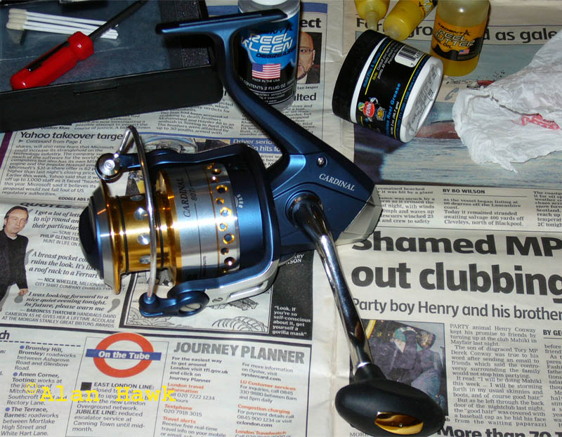 Abu Garcia Soron / Cardinal 807i - AlanHawk.com