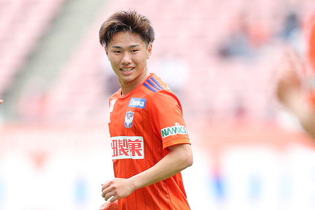 三戸 舜介 選手 5月度「2022明治安田生命J2リーグ KONAMI月間MVP