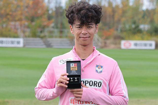 伊藤 涼太郎 選手 10・11月度「2022明治安田生命JリーグKONAMI