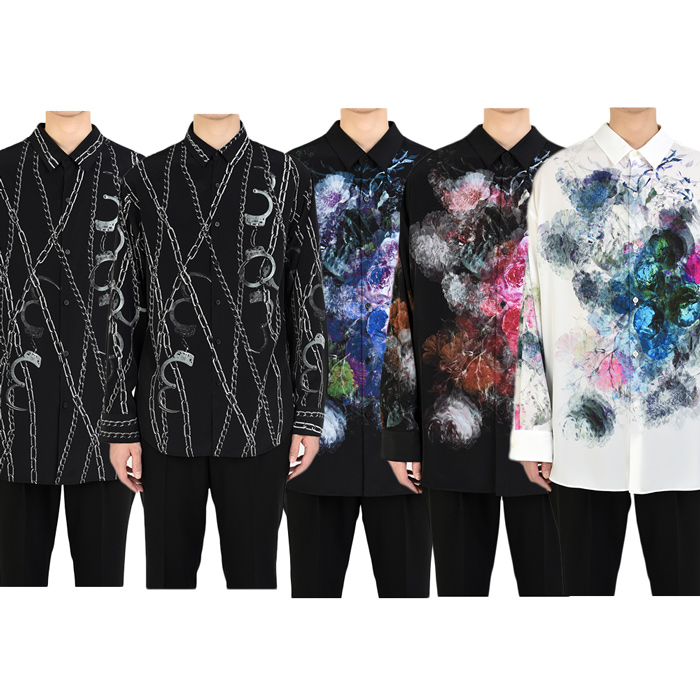 LAD MUSICIAN/ラッドミュージシャンの新作フラワーシャツとチェーン