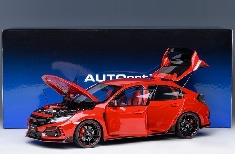 エブロ　1/18 FK2 シビック Type R Civic Type R FK2 [EBBRO] [1:18] [OC] : r/Diecast