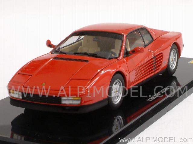 kyosho Ferrari Testarossa Late Version (Red) (1/43 scale model)