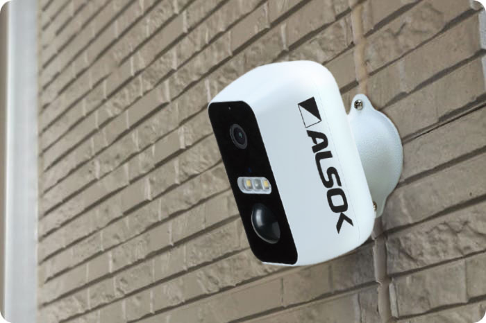 アルソック 屋外対応無線式IPカメラ ALSOK、「HOME ALSOK 屋外対応無線