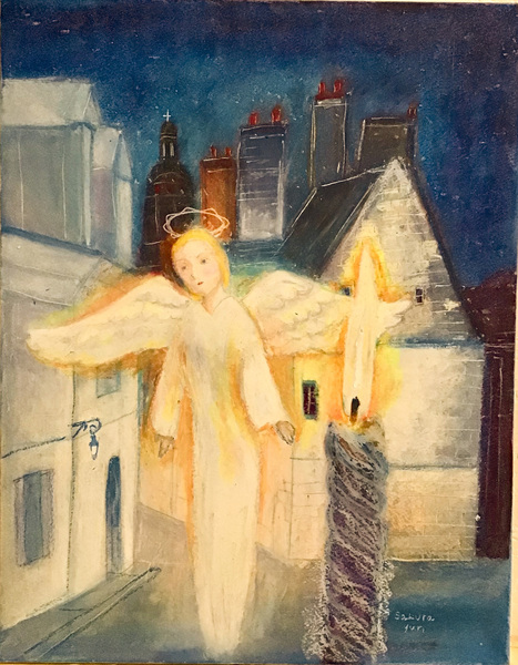 マ*Y様 【聖なる夜の贈り物】アクリル画 F6 風景画 絵画 マ*Y様