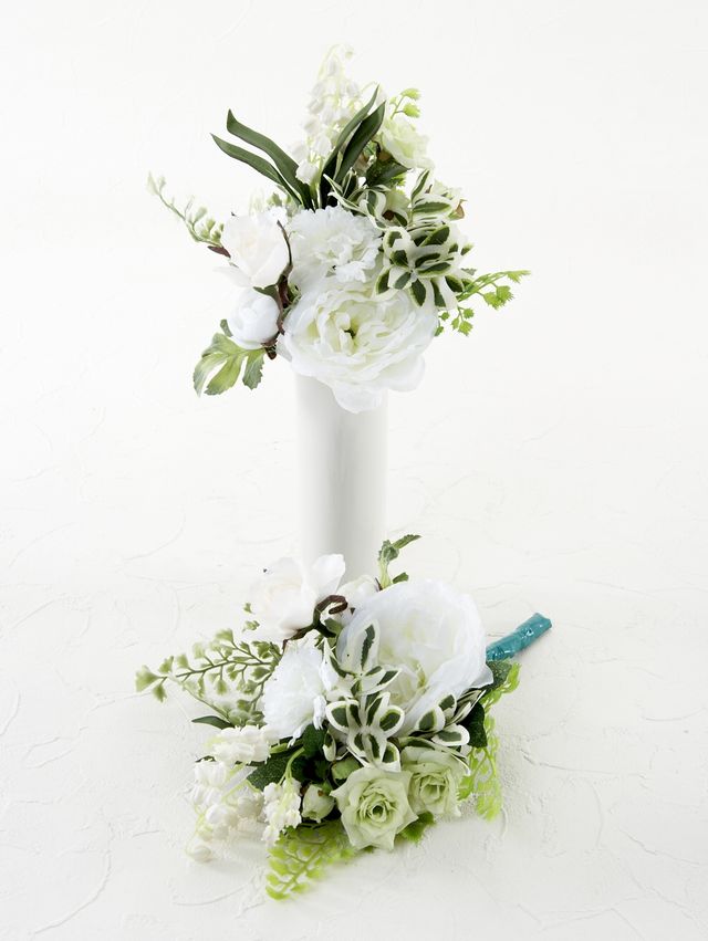 アーティフィシャルフラワー・造花 お墓・お仏壇向け ミニ仏花・供花1