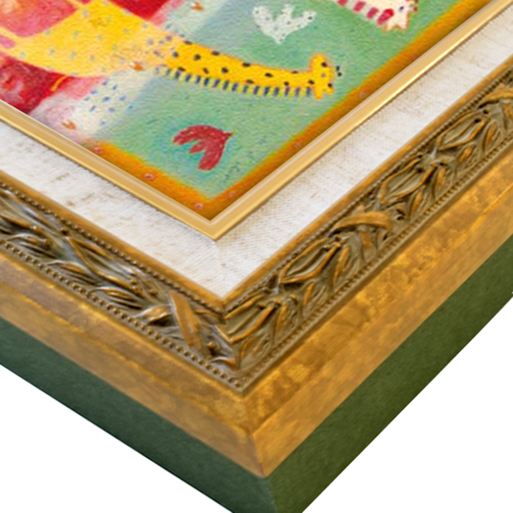 渡辺宏 絵画 (版画/ジクレー) たそがれ色の友達 6401|アート＆フレーム