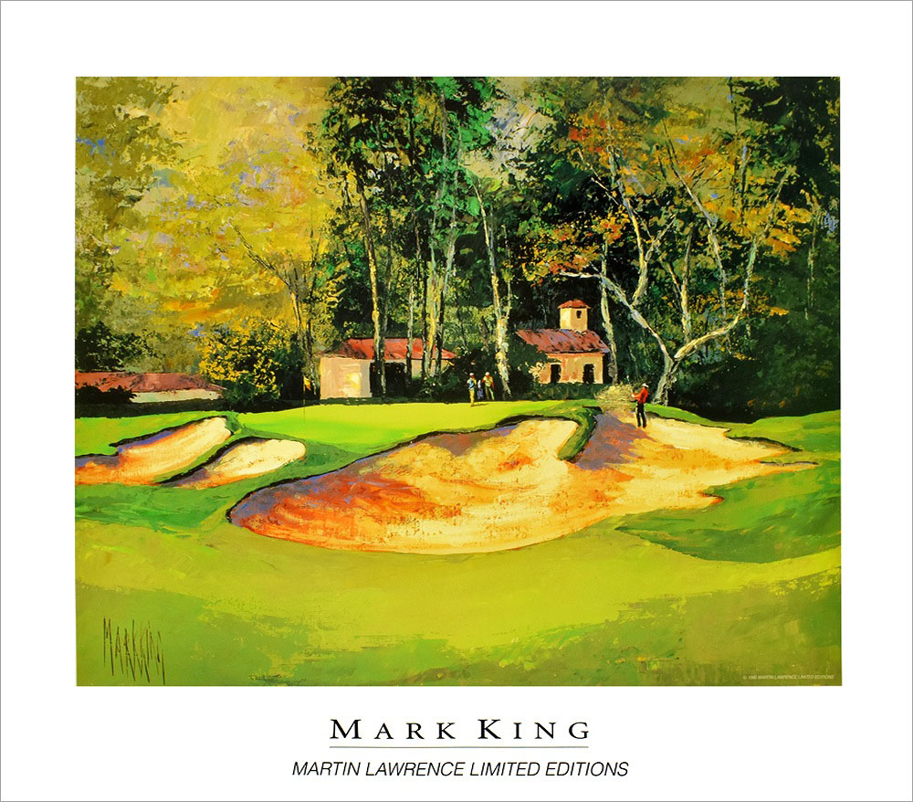 マーク・キング ゴルフ ポスター A2426|アート＆フレーム|絵と額縁の専門店