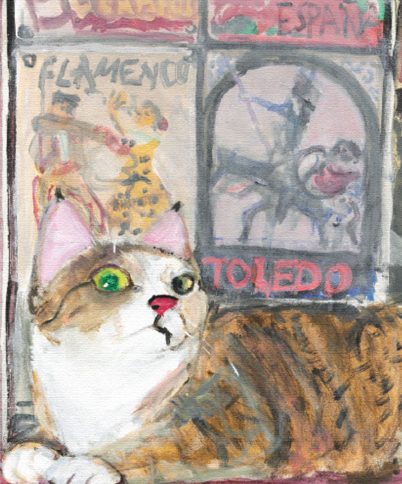 久下貴史 絵画 (版画/キャンバスジクレー) Michelangela is possibly