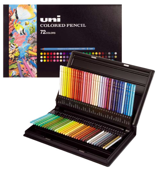 色鉛筆 ユニカラー 72色 取寄品 - 大工道具・金物の専門通販アルデ