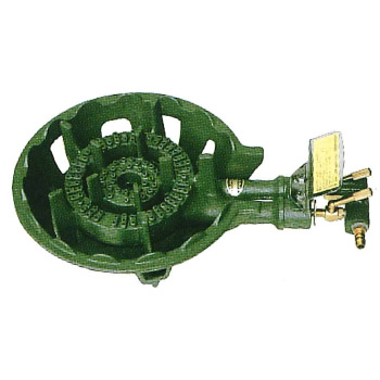 鋳物コンロ 2Sコンロ(種火付)LPガス※メーカー直送品 - 大工道具・金物