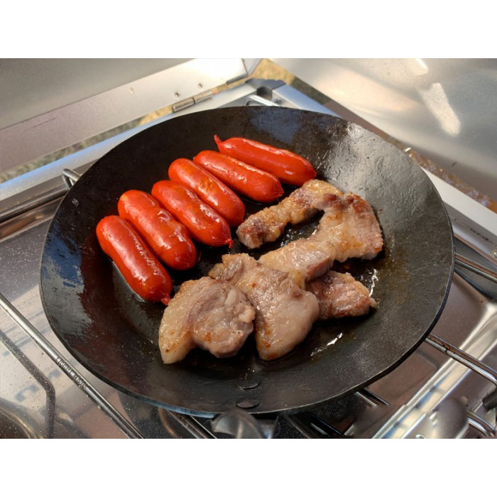 Millio 鍛造フライパン 20cm ショート 取寄品 - 大工道具・金物の専門