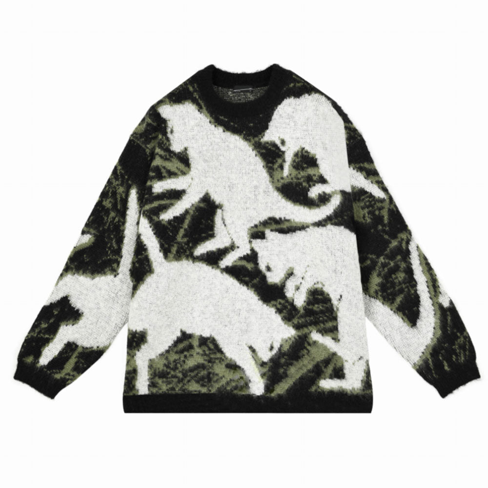 LAD MUSICIAN(ラッドミュージシャン) - CREW NECK PULLOVER MOHAIR