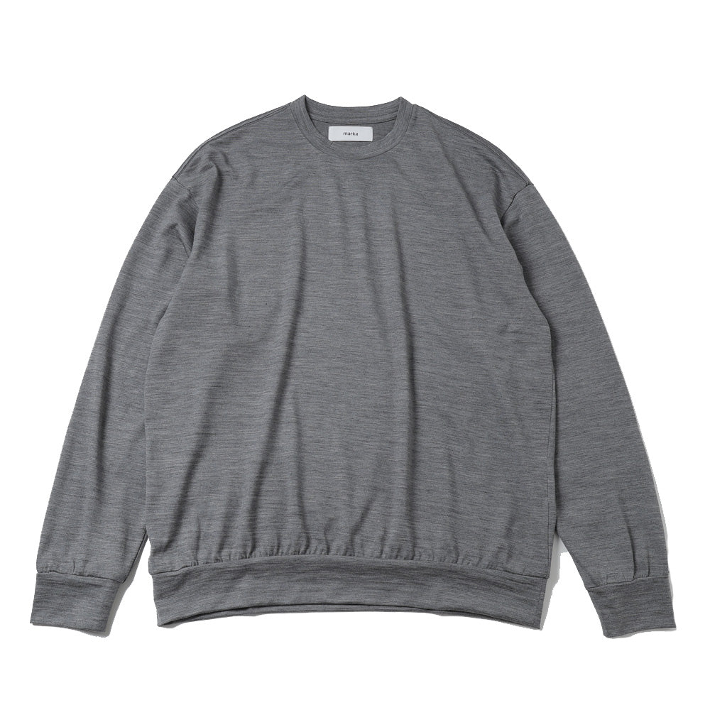 marka(マーカ) - CREW NECK WOOL SINGLE JERSEY WASHABLE – Area