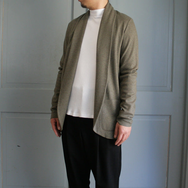 ウールフランネルスムース ストールジャケット - KAZUYUKI KUMAGAI