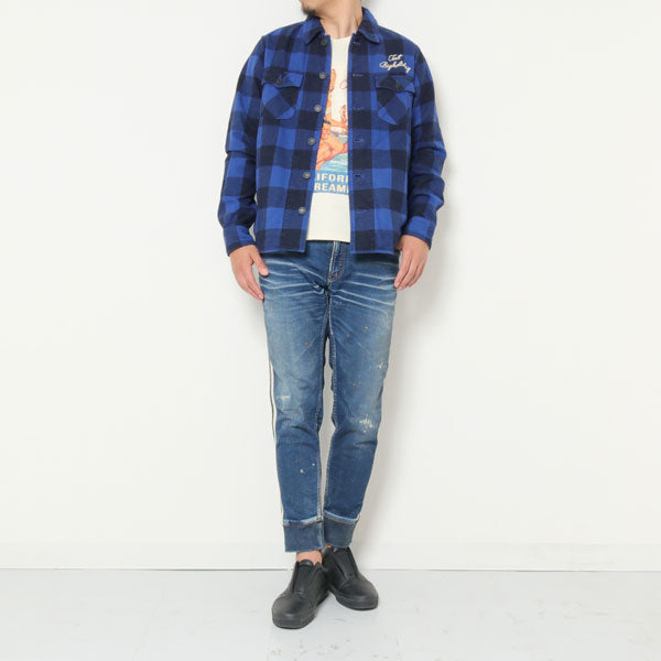 PIECE DYED BUFFALO CHECK SHIRTS - TMT 「Area」