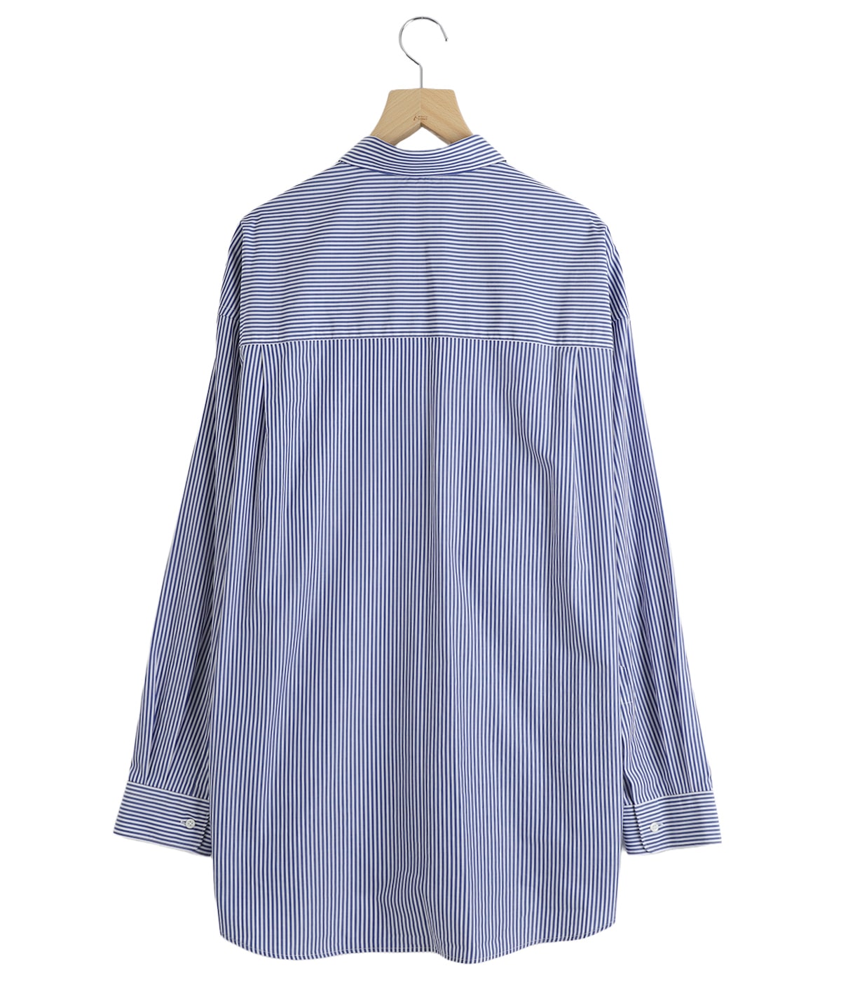 Broad Stripe L/S Oversized Regular Collar Shirt | Graphpaper