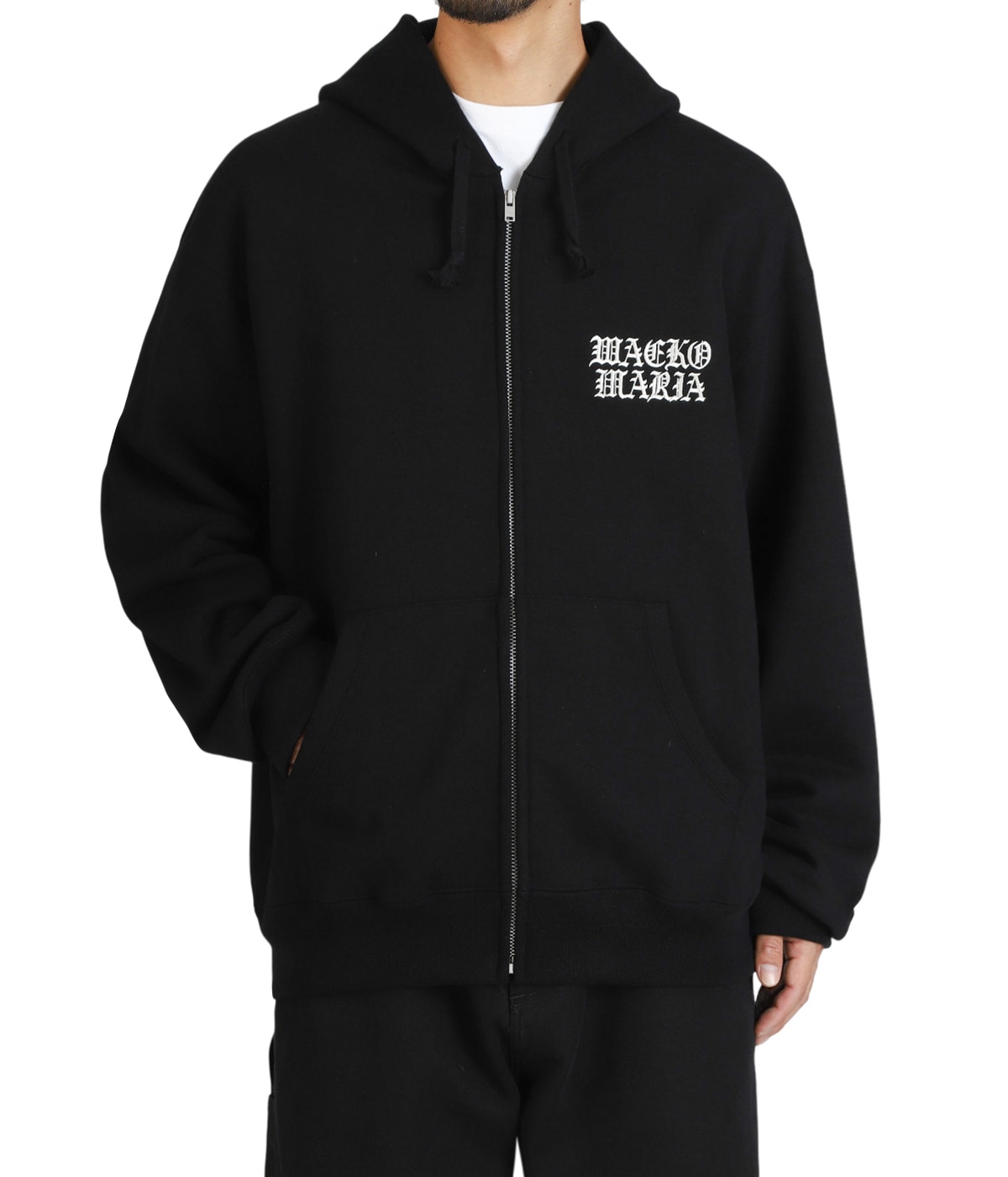 HEAVY WEIGHT FULL ZIP HOODED SWEAT SHIRT ( TYPE-2 ) | WACKO MARIA