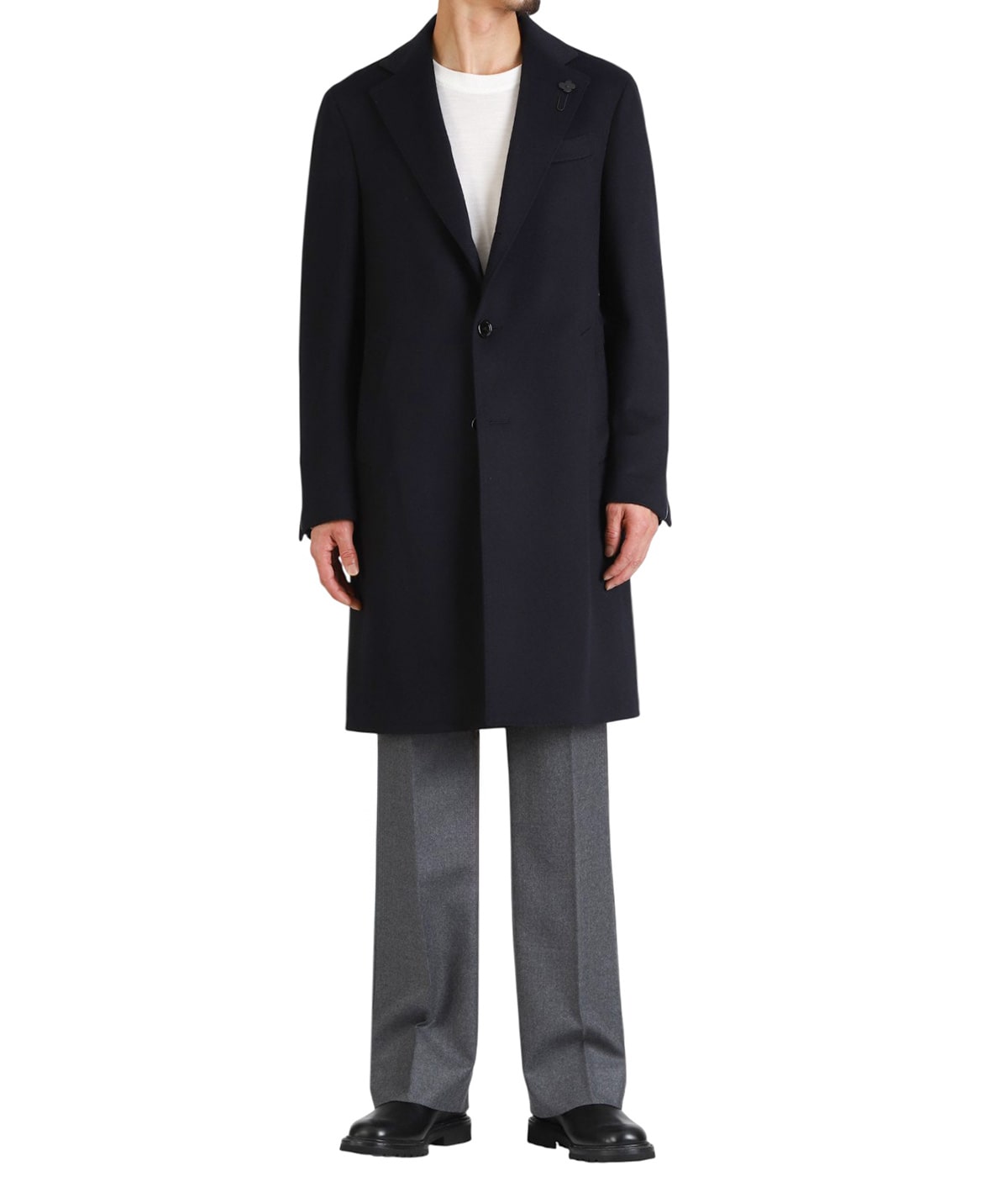 Chester Coat | LARDINI(ラルディーニ) / アウター コート (メンズ)の