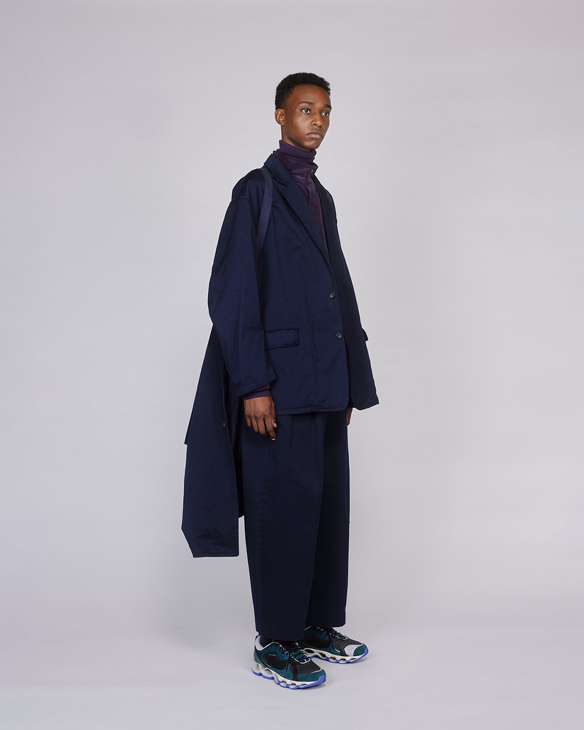 S.F.C SOUTIEN COLLAR COAT ナイロン SFC SOUTIEN COLLAR COAT S.F.C