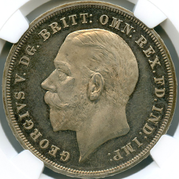 イギリス ジョージ5世 1935年 クラウン 銀貨 NGC PF63CAM | ARK