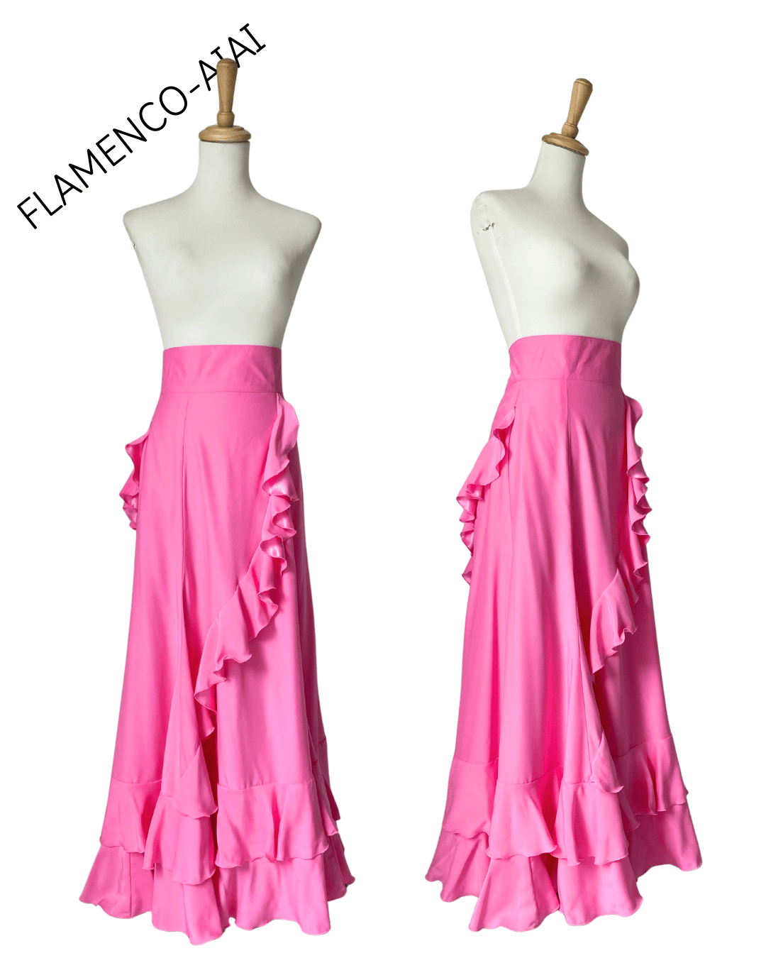 フラメンコ衣装_ファルダ_ハイウエスト